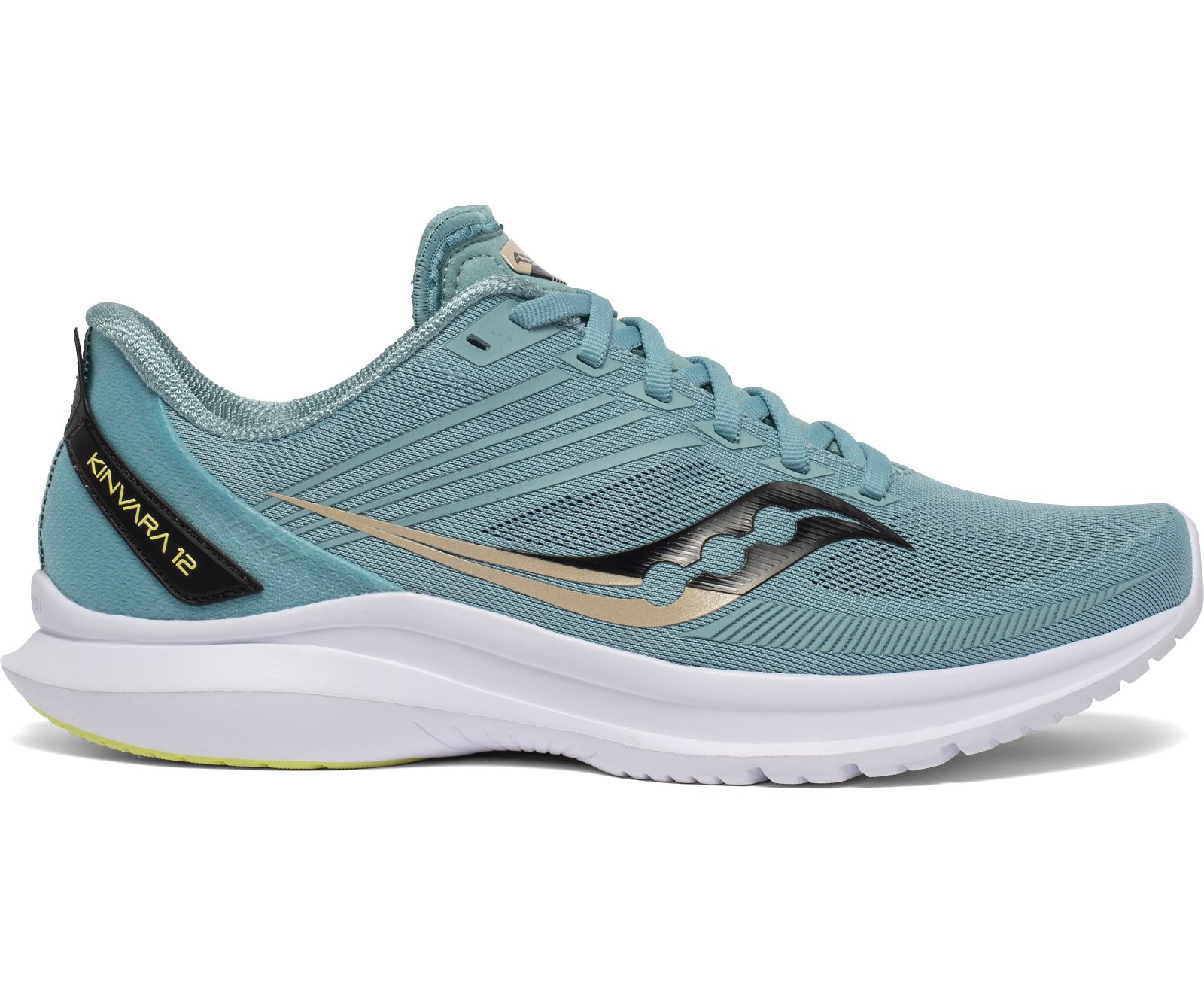Tenis Para Correr Saucony Kinvara 12 Hombre Turquesa Negros | México 535GSOL